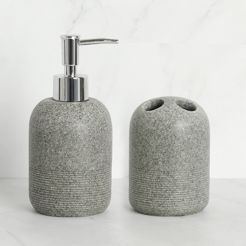 Homerica Gray Bathroom Accessories