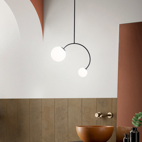 Valentina Nordic Art C-Shaped Chandelier