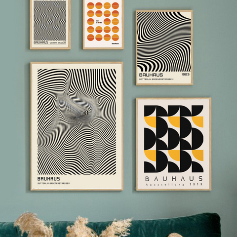Jado Bauhaus Wall Art Print