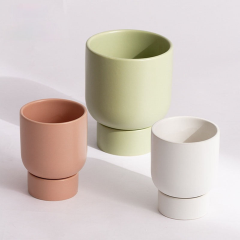 Pastel Coloured Planter