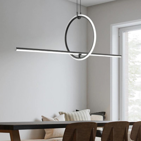 Seraphina Geometric Circle Chandeliers