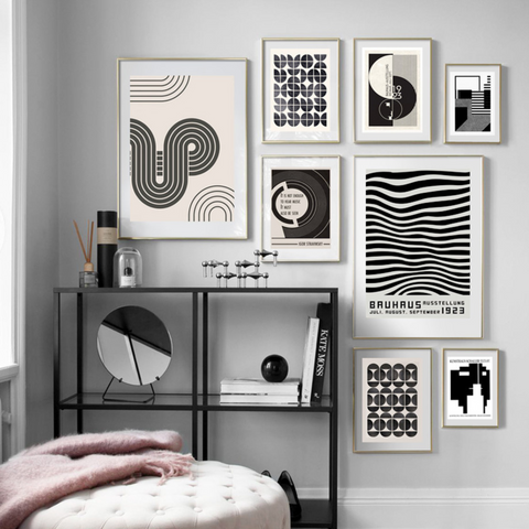 Lumines Bauhaus Wall Art Print