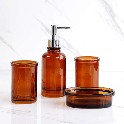 Novals Tinted Glass Bathroom Accessories