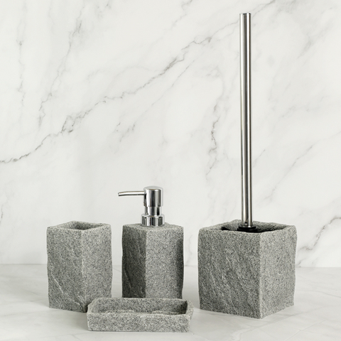 Enigma Imitation Granite Bathroom Accessories