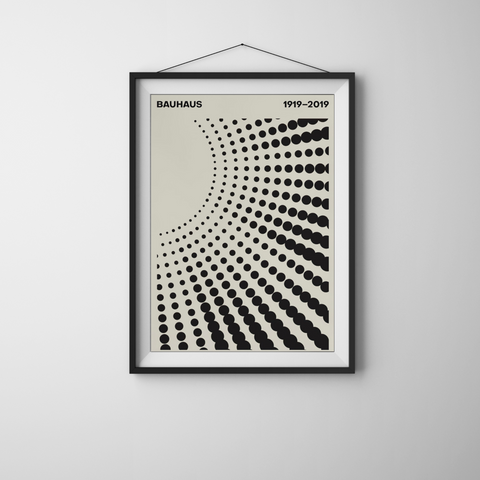 Neozen Bauhaus Wall Art Print