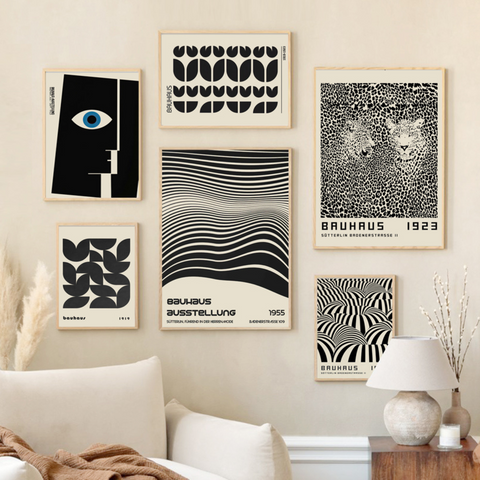 Vesper Bauhaus Wall Art Print