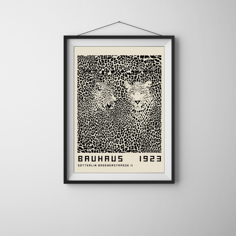 Halo Bauhaus Wall Art Print