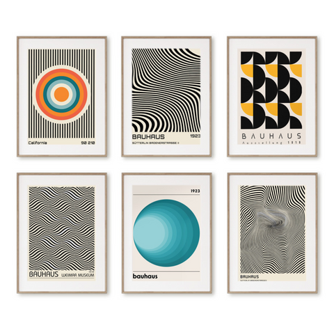 Jado Bauhaus Wall Art Print