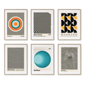 Niroz Bauhaus Wall Art Print