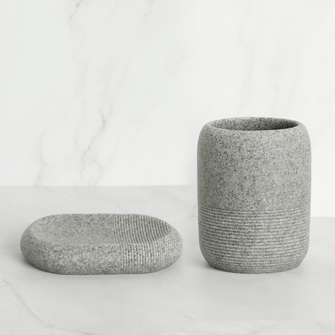 Homerica Gray Bathroom Accessories