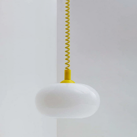 Vaheris Coiled Wire Pendant Light