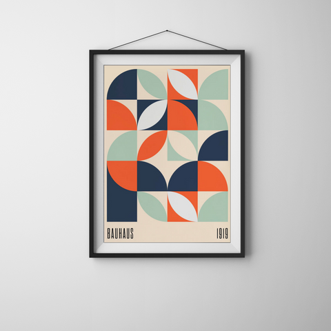 Maven Bauhaus Wall Art Print