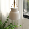White Ceramic Pendant Light