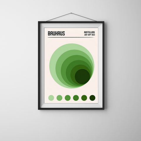 Fenen Bauhaus Wall Art Print