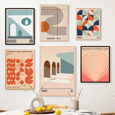 Radiant Bauhaus Wall Art Print