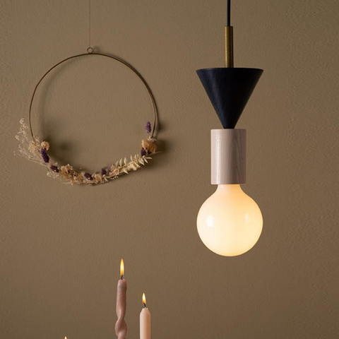 Epitome Wood Blocks Pendant Light
