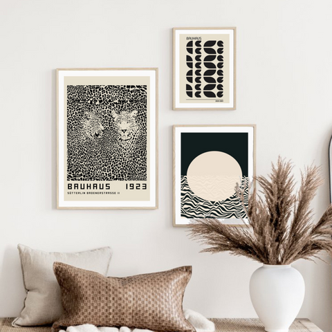 Lumines Bauhaus Wall Art Print
