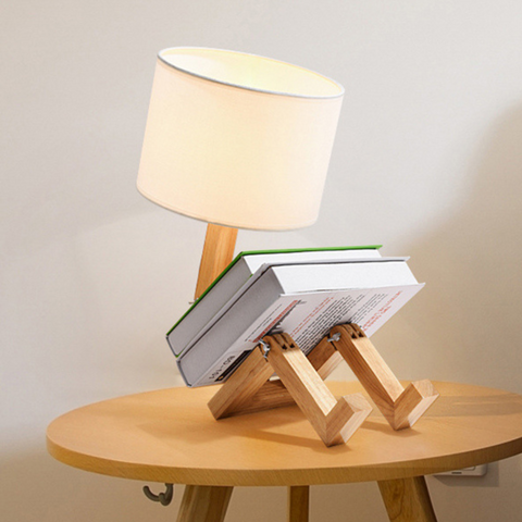 Palatino Wooden Table Lamp