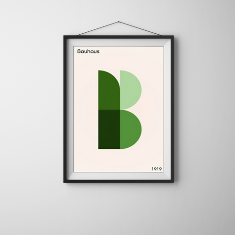 Mators Bauhaus Wall Art Print