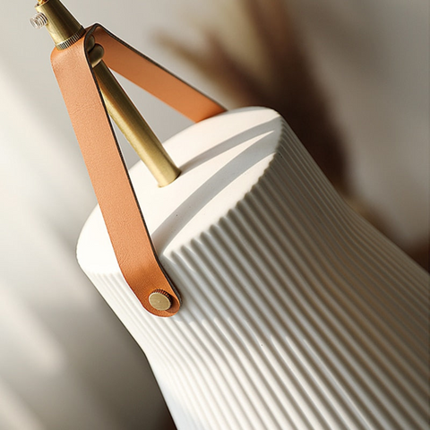 White Ceramic Pendant Light