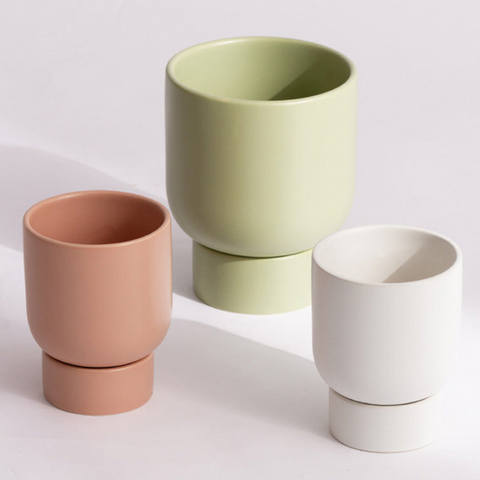 Pastel Coloured Planter
