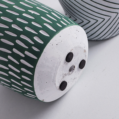 Leafzen Painted Ceramic Planters