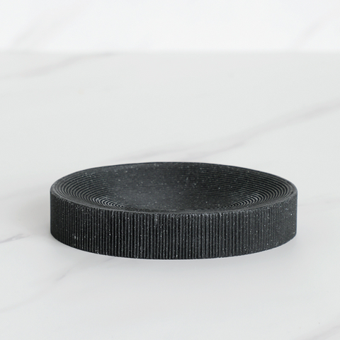 Black Striped Bathroom Accessories 