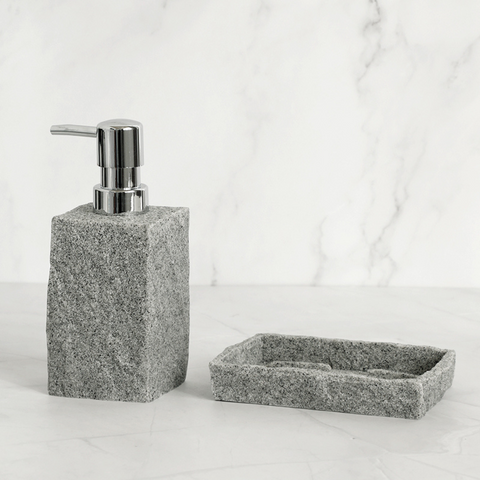 Enigma Imitation Granite Bathroom Accessories
