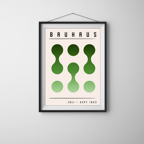 Traciss Bauhaus Wall Art Print