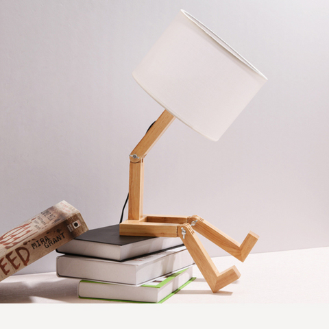 Palatino Wooden Table Lamp