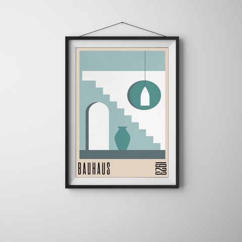 Zenith Bauhaus Wall Art Print