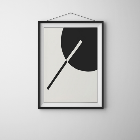 Serein Bauhaus Wall Art Print
