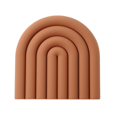 Zephyra Rainbow Shape Silicone Coasters