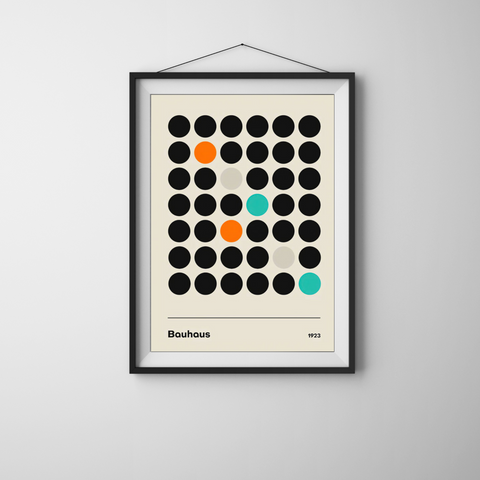 Equilok Bauhaus Wall Art Print