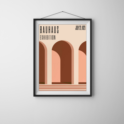 Radiant Bauhaus Wall Art Print