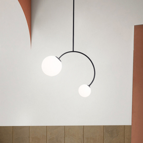 Valentina Nordic Art C-Shaped Chandelier