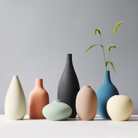 Morandi Modern Flower Vases