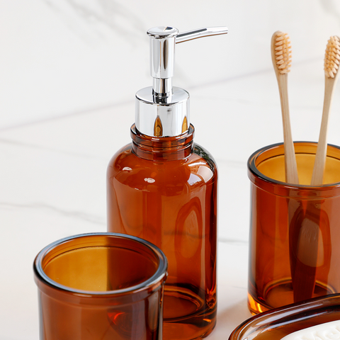 Novals Tinted Glass Bathroom Accessories