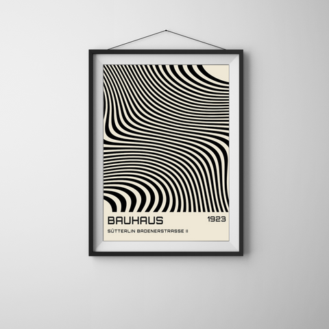 Niroz Bauhaus Wall Art Print