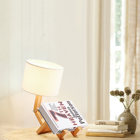 Palatino Wooden Table Lamp