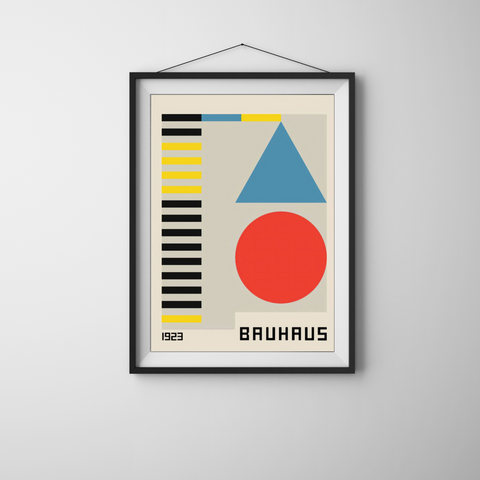 Solstem Bauhaus Wall Art Print