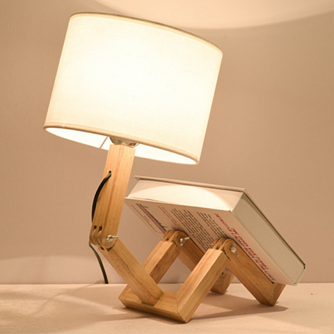 Palatino Wooden Table Lamp
