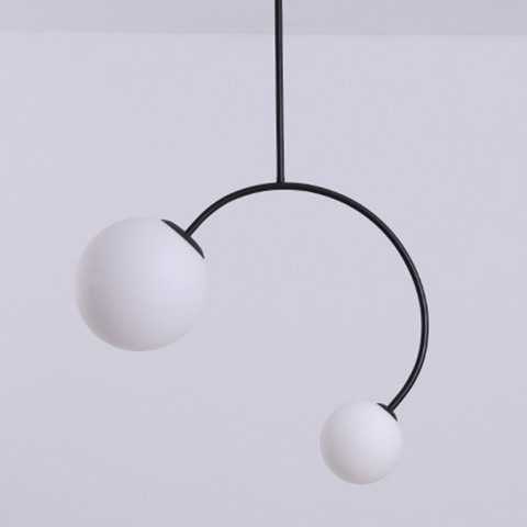 Valentina Nordic Art C-Shaped Chandelier