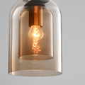 Double Glass Pendant Light 