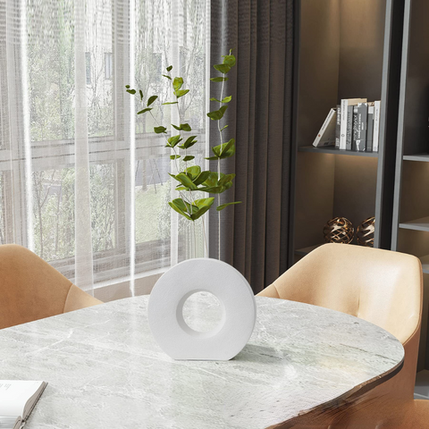 Majestica Minimalist Donut Vase