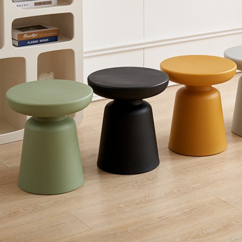 Obsidian Cartoon Stool Table