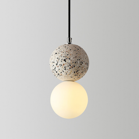 Magnifica Modern Glass Stone Pendant Light