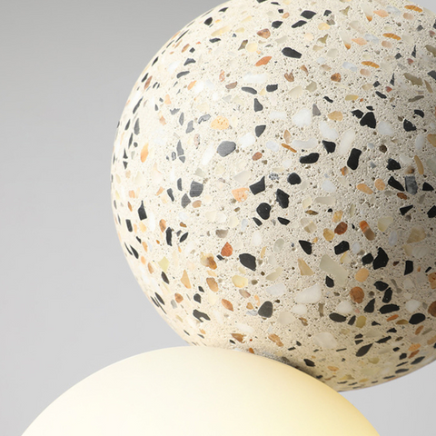 Magnifica Modern Glass Stone Pendant Light