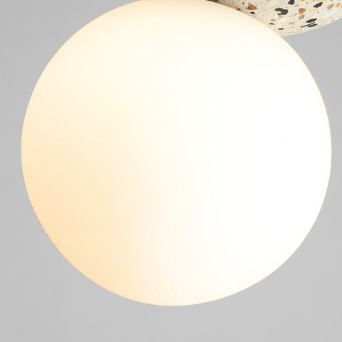 Magnifica Modern Glass Stone Pendant Light