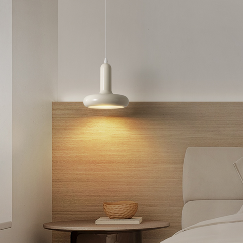 Veluria White Medieval Pendant Light
